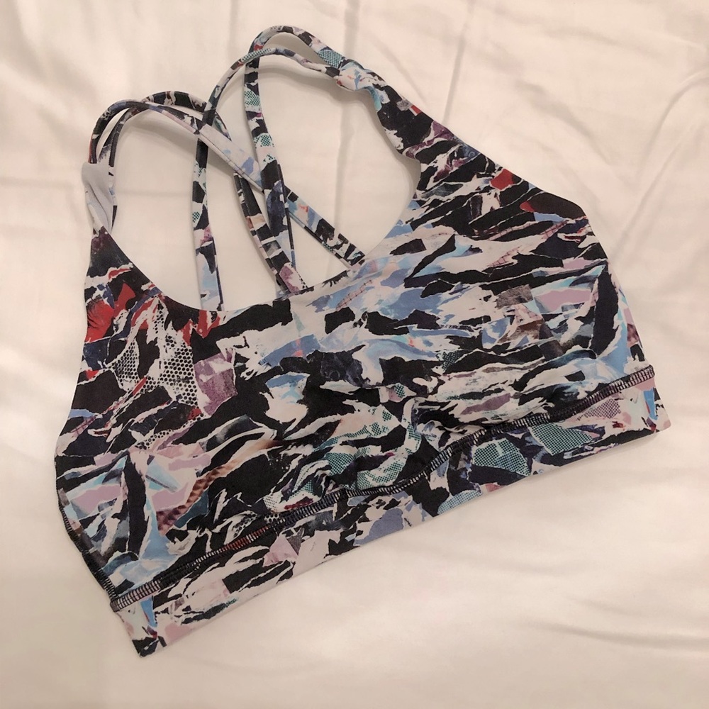 Lululemon Energy Bra- multicolor